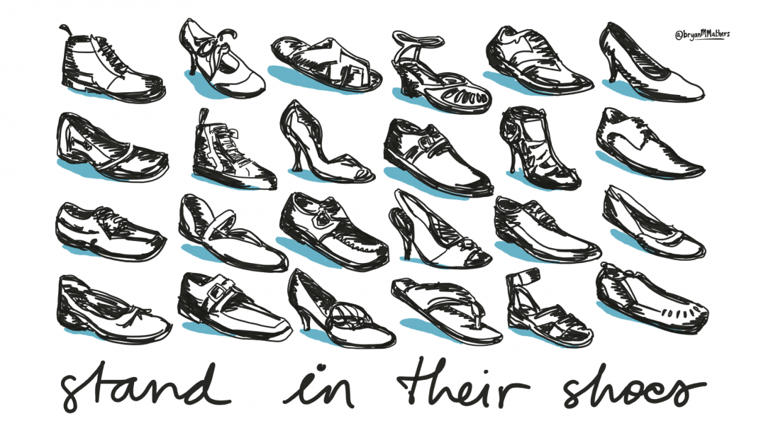 Stand in their shoes Open Visual Thinkery