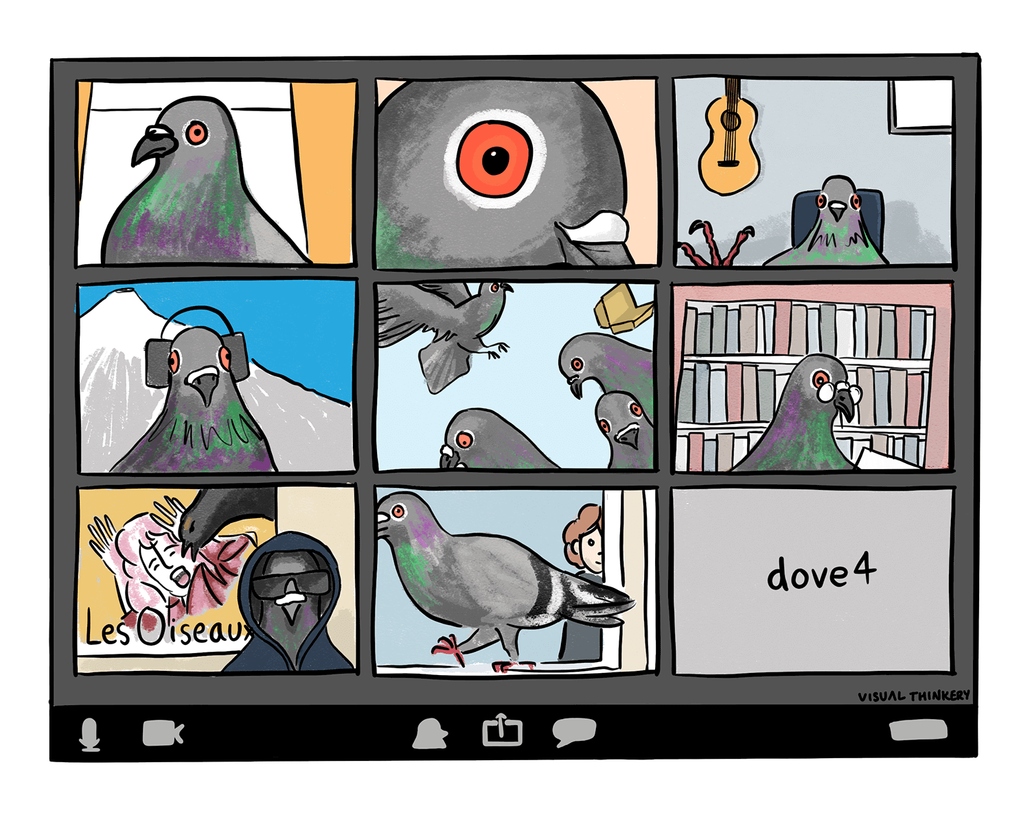 Pigeon Zoom